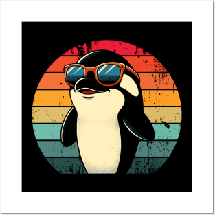 Retro Orca in Sunglasses Pun Meme BBQ Pool Party Funny Orca Posters and Art